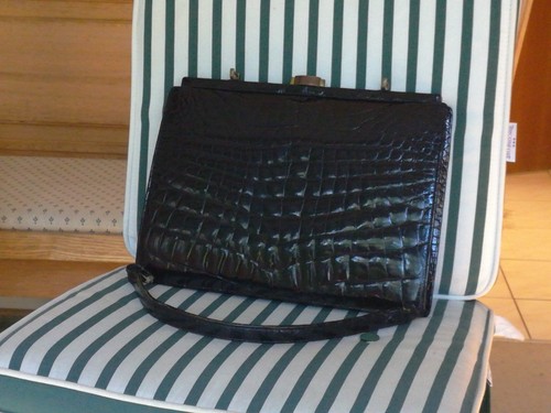 Lederhandtasche