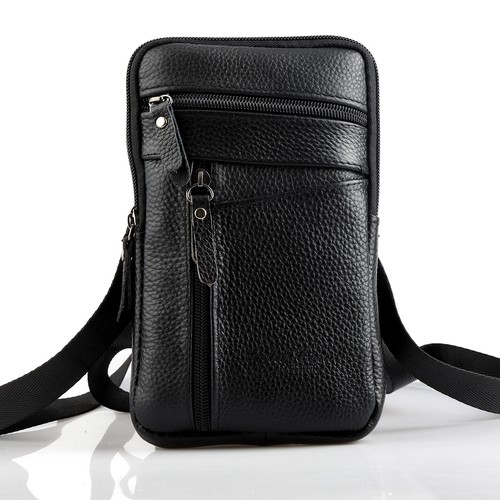 Leder handytasche herren - leder,