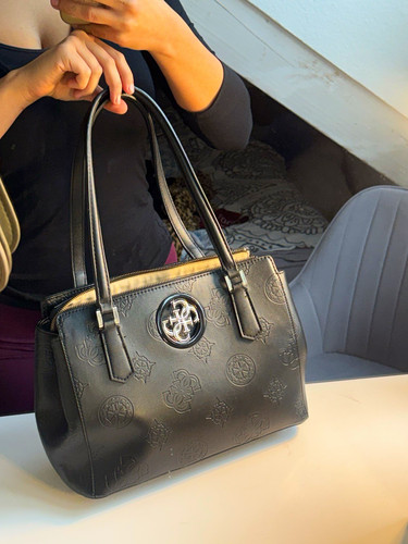 Guess damen handtasche schwarz - damen,