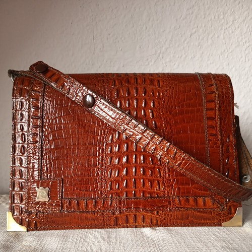 Vintage handtasche echt - echt, leder