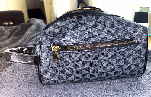 Tasche klein grau schwarz - tasche,