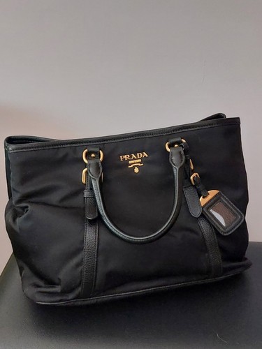 Prada tasche schwarz - groß, aus