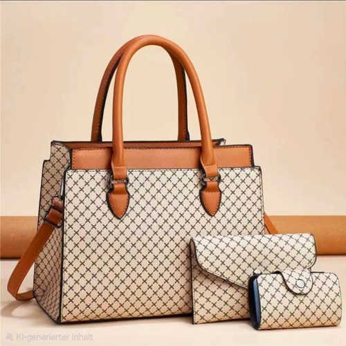 Damen handtasche set - damen, 3'er