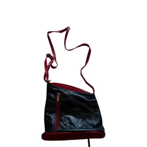 Handtasche damen schwarz rot - handtasche,