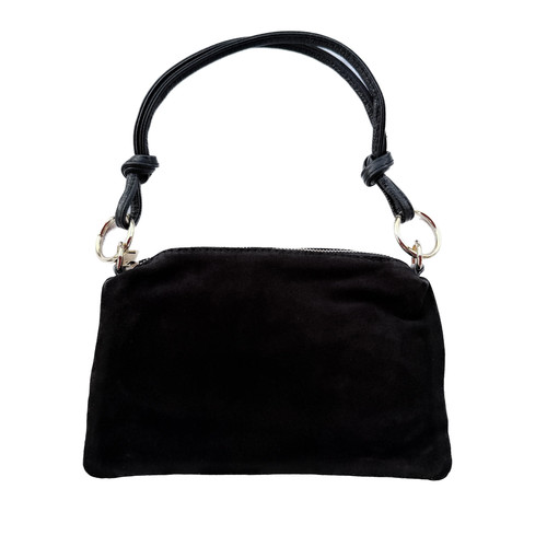 Damen wildleder schultertasche - damen,