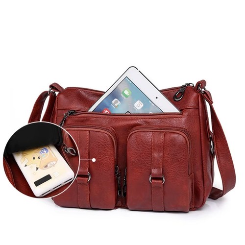 Damen handtasche weiches leder - handtasche,